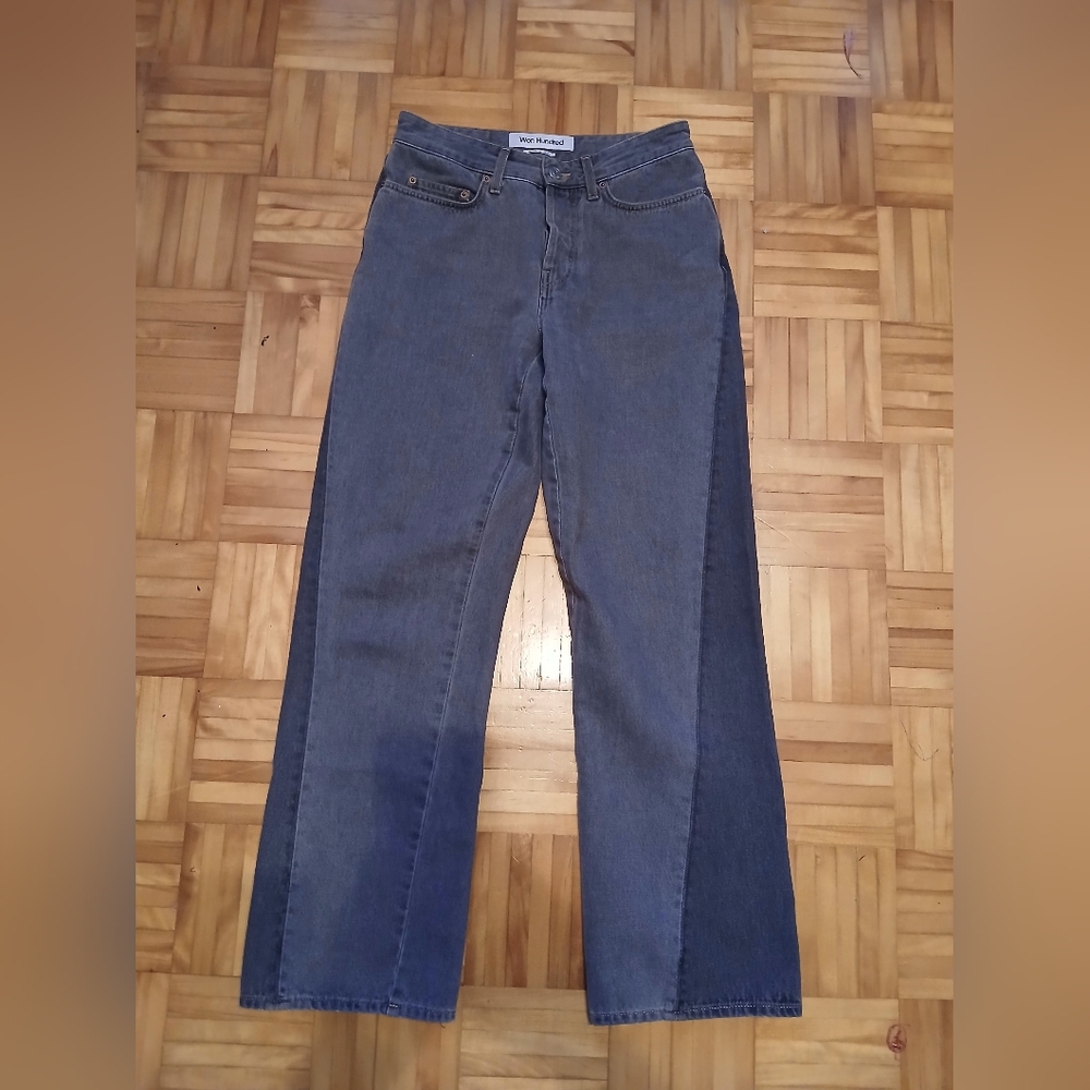 WON Hundred Grey 2 toned Denim Jeans.Size 25